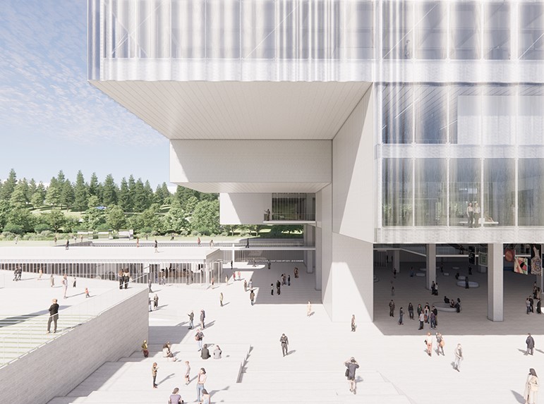 floating gwangju biennale exhibition hall hosts dynamic outdoor installations in korea - 14679